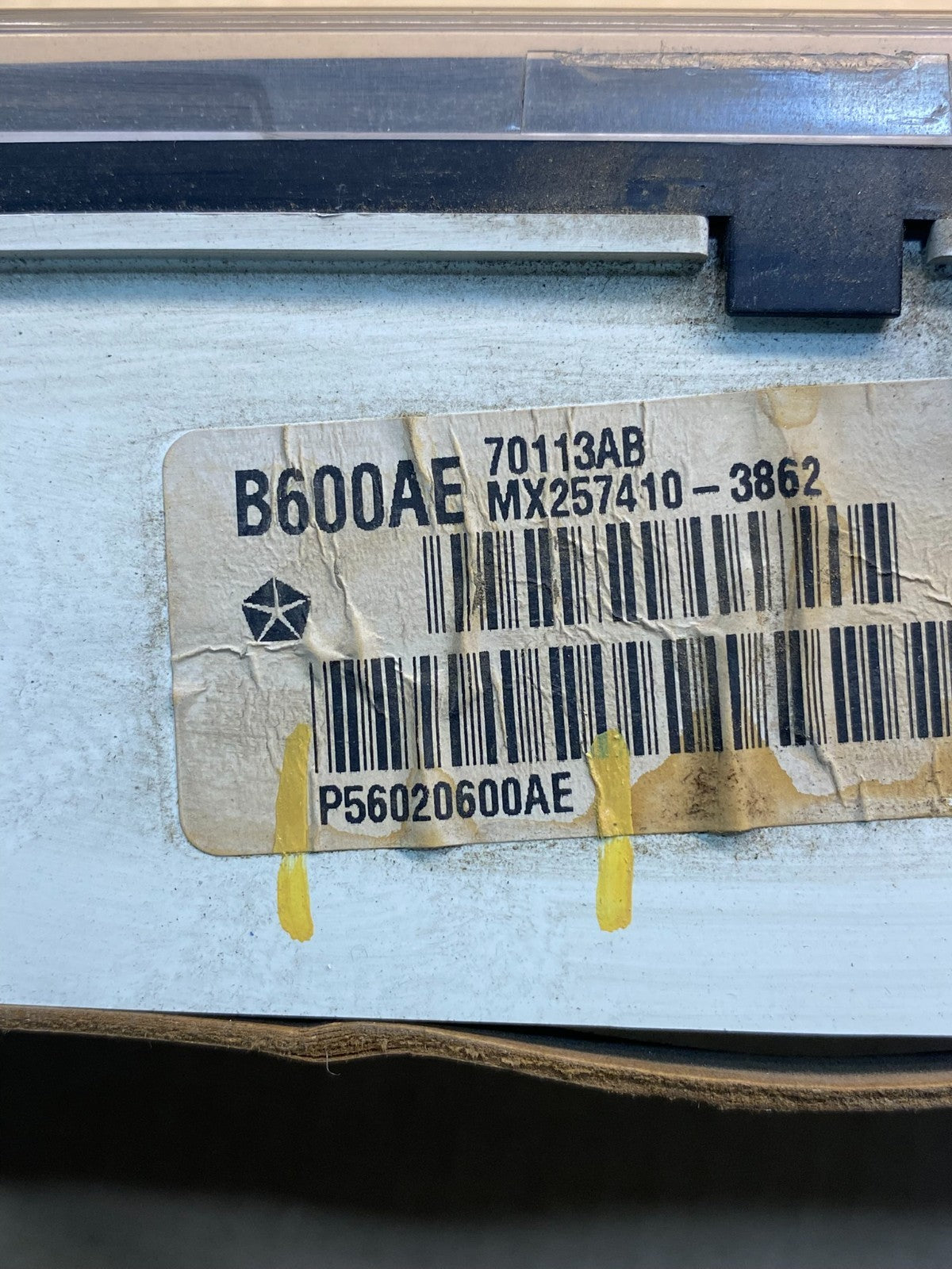 1998 Dodge Ram 2500 Instrument Speedometer Gauge Cluster AG7449 DG6