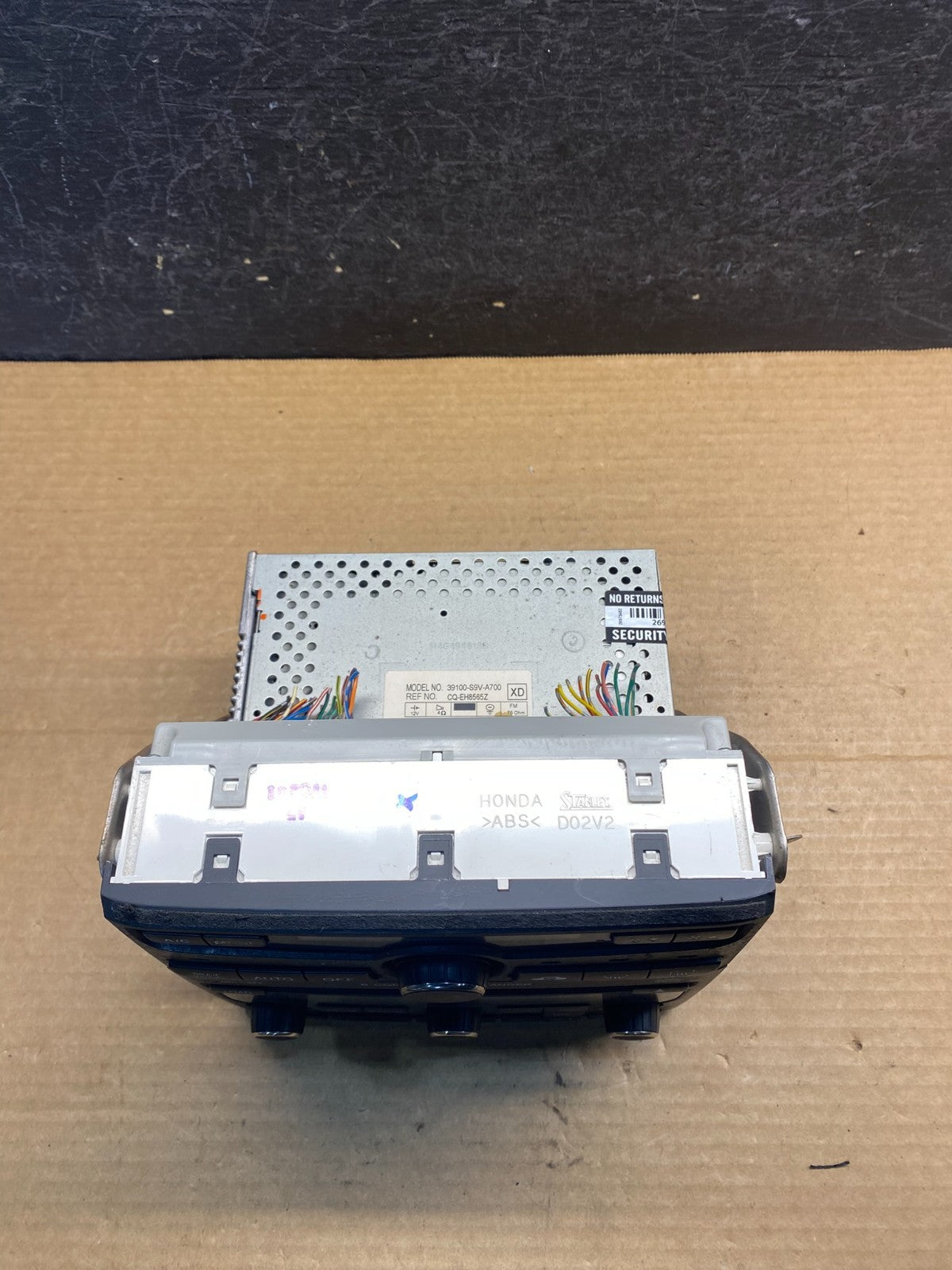 2006-2008 Honda Pilot Center Radio AM CD Player Climate Control af7813 DG3