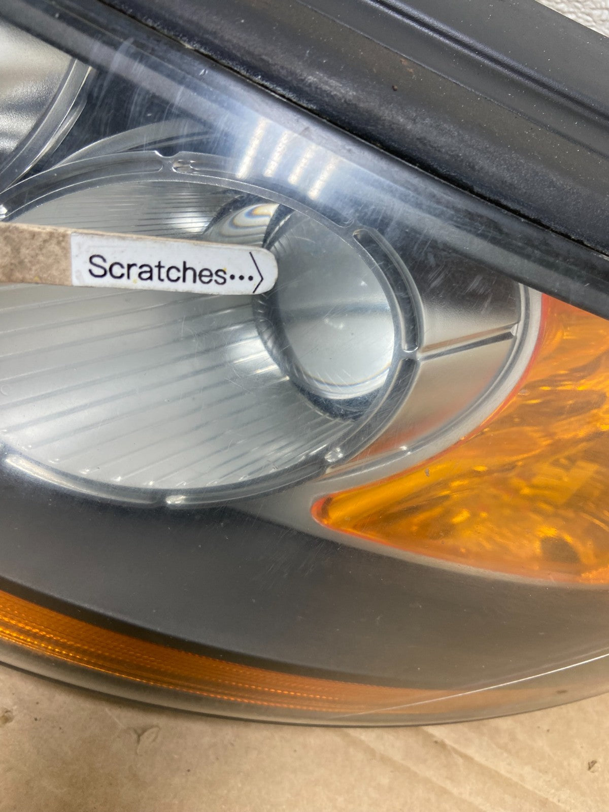 2007 2008 2009 Hyundai Santa Fe Left Driver LH Halogen Headlight Oem AB3487 DW3