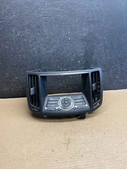 2010 - 2012 Infiniti G35 G37 Radio Player Screen Panel Bezel ah3548 DG0