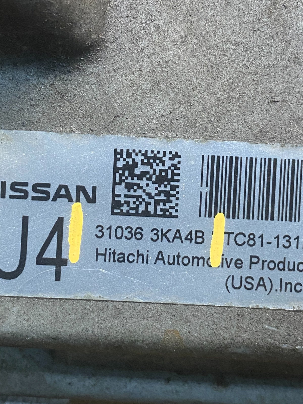 2013 2014 Nissan Pathfinder Transmission Control Module TCM Module AC4508 DG2