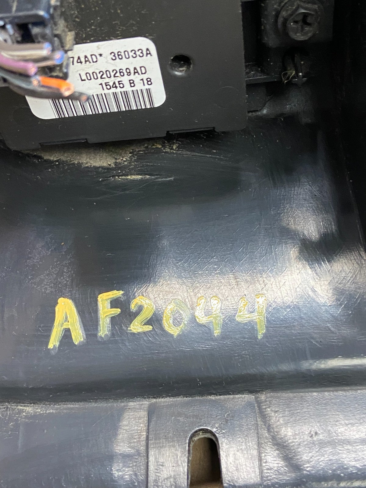 2005 2007 Dodge Dakota Climate Temperature Control Radio Panel Bezel AF2044 DW6