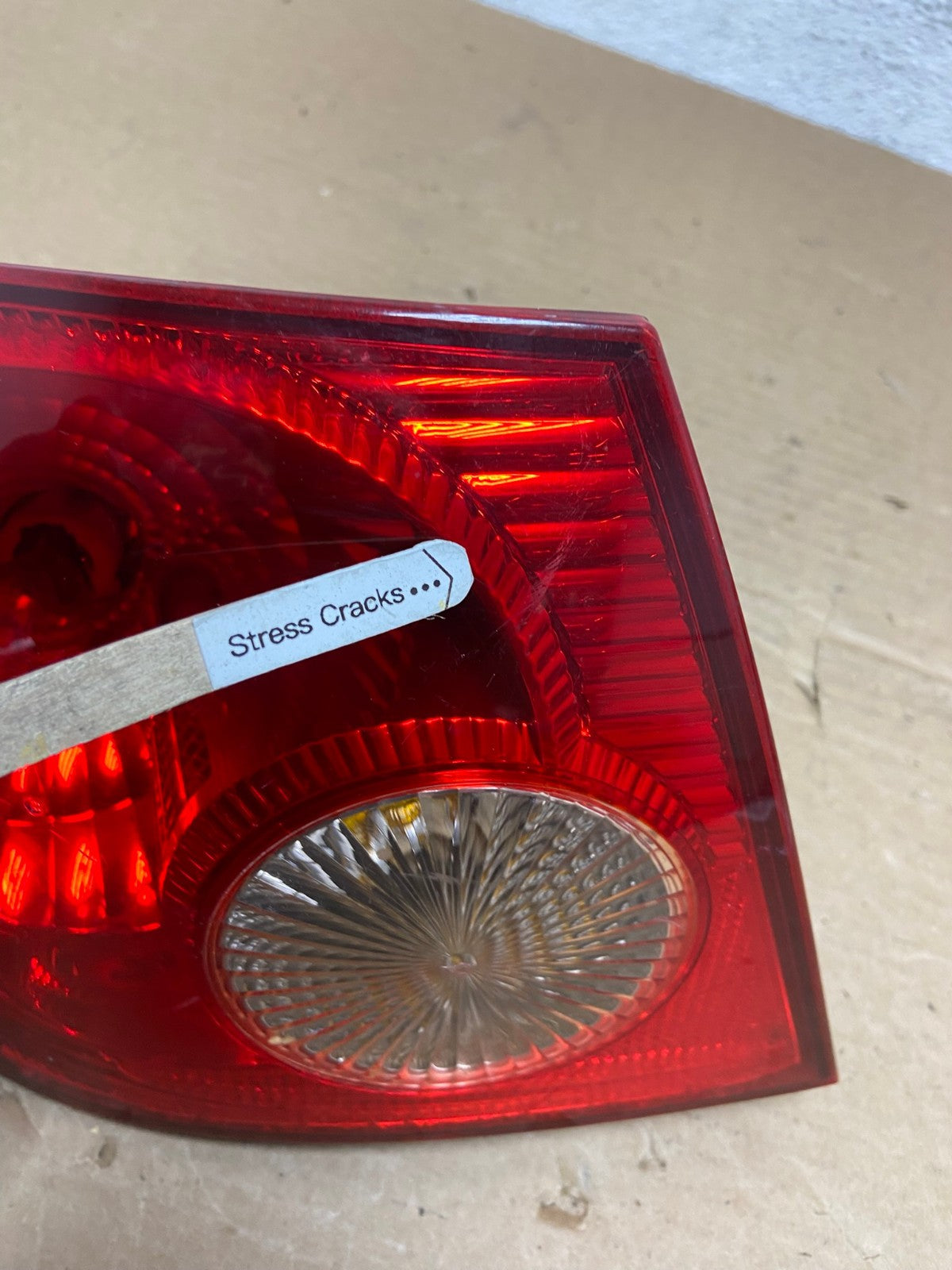 2005 to 2008 Toyota Corolla Left Driver Lh Side Tail Light AD3844 LK4