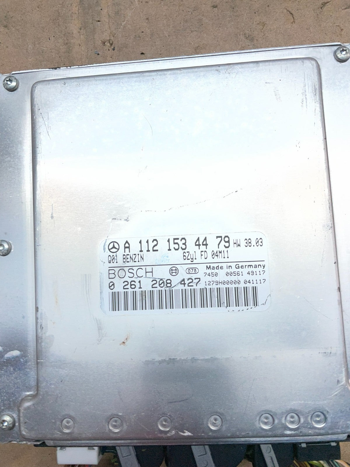 1999 to 2005 Mercedes E320 CLK320 Engine Control Unit ECU Module w2406 DG3