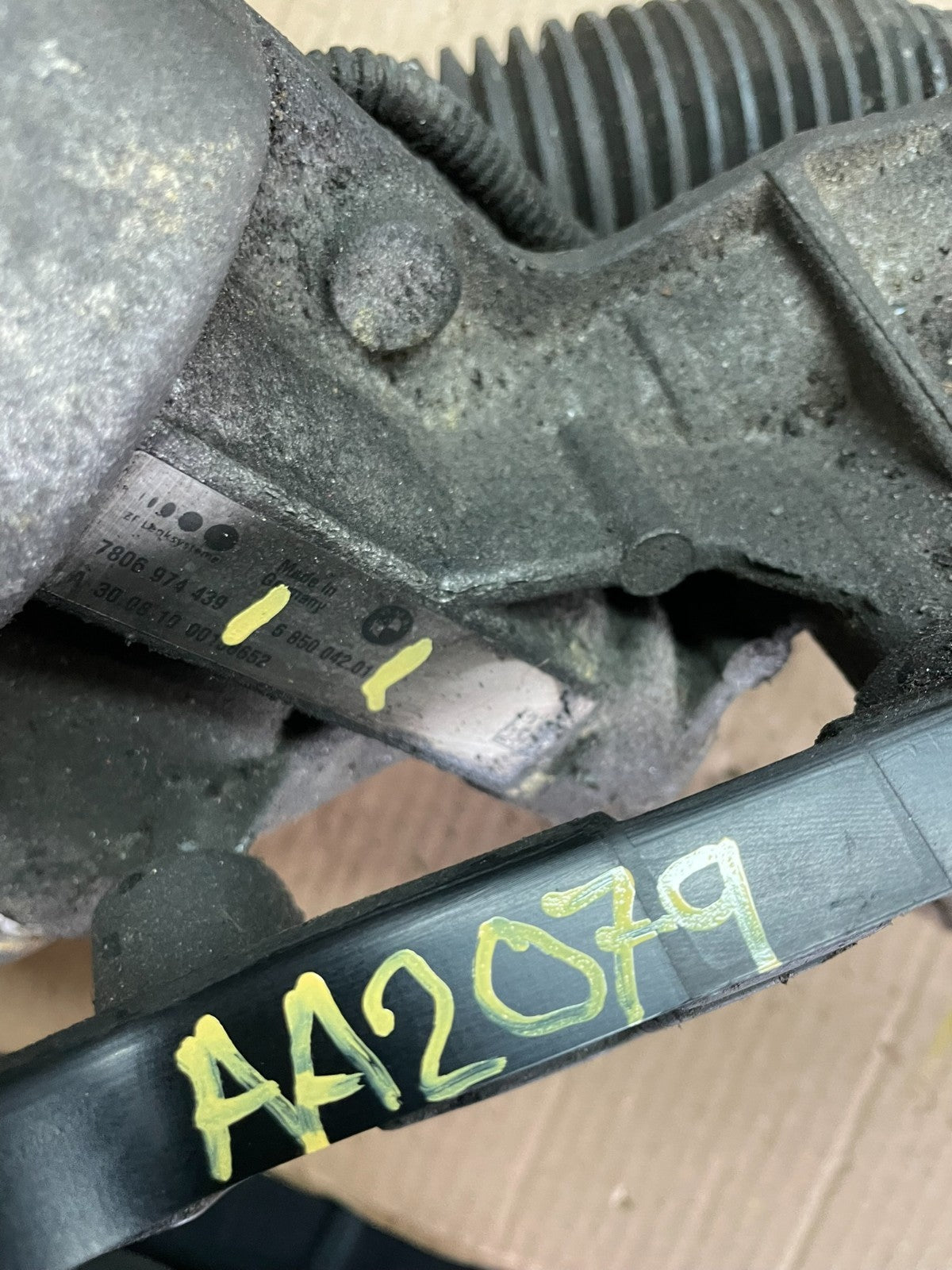2011-2013 BMW 535i f10 RWD electric power steering gear rack AA20798