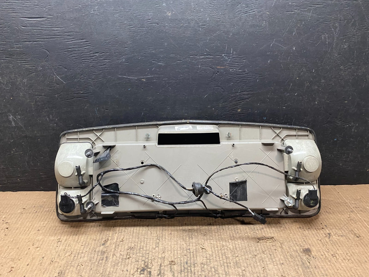 2004 to 2006 Cadillac SRX License Plate Trunk Panel Finish Cover N3046 PS3
