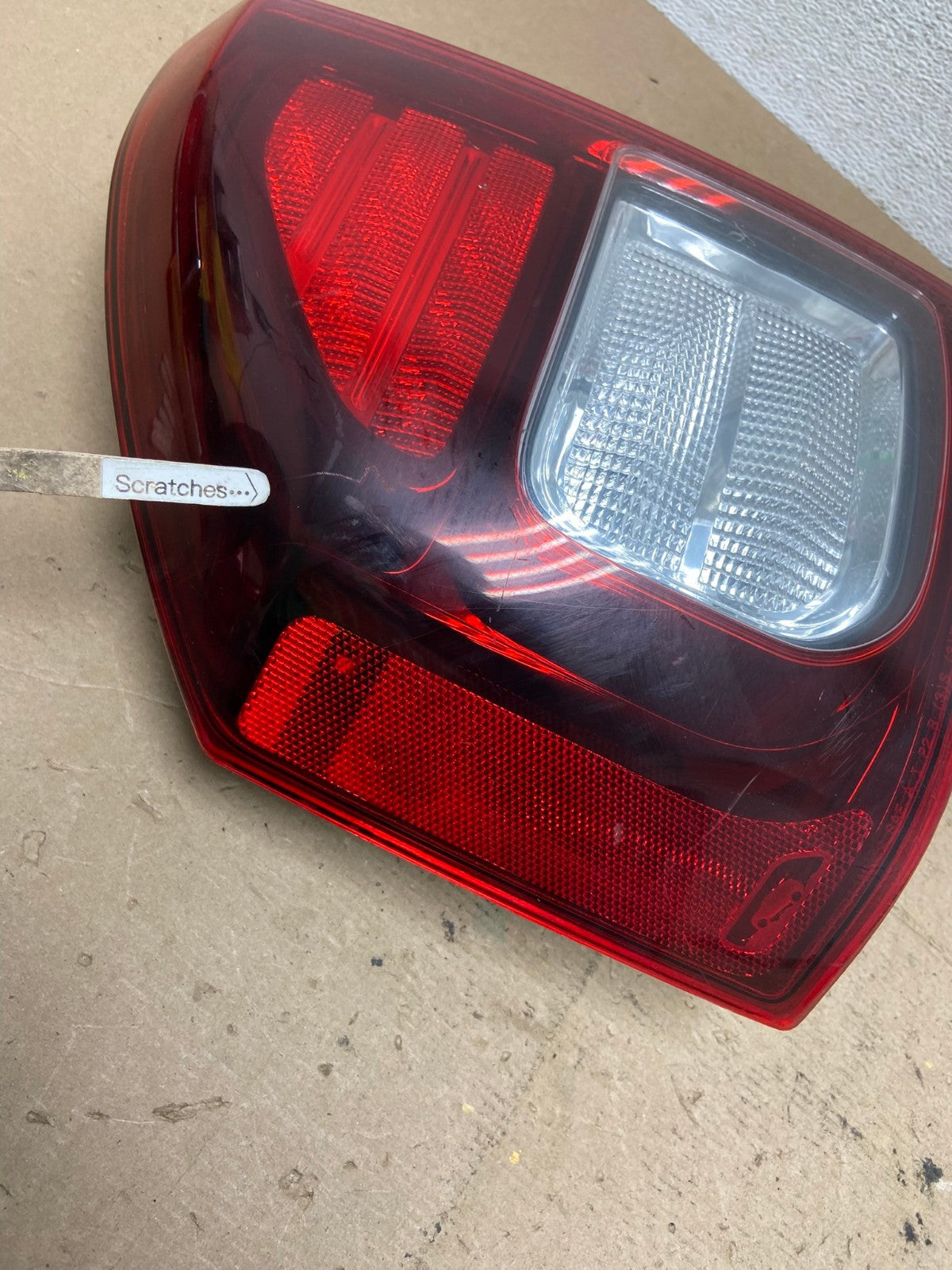 2014 - 2017 Jeep Compass Left Driver LH Side Tail Light AF5154 LK3