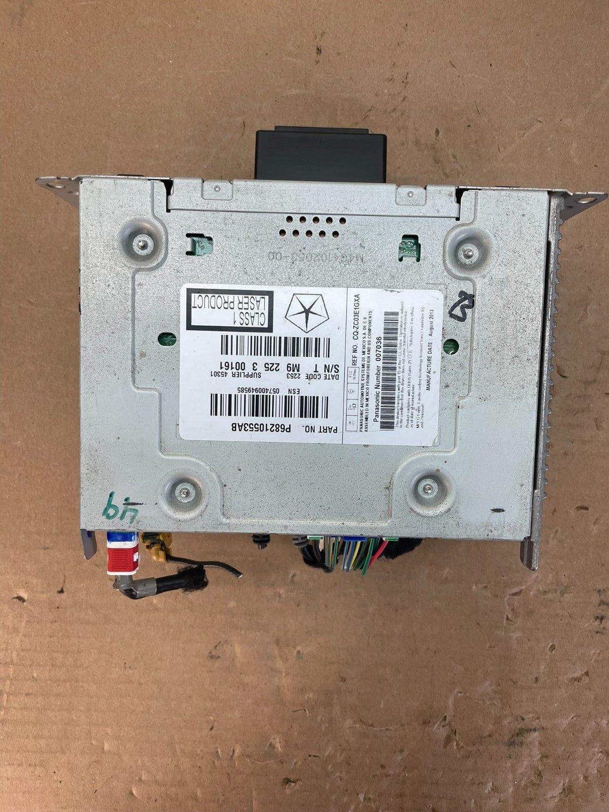 2011 to 2014 Chrysler 300 Am Fm Cd Player Radio Receiver AI0591 DG7