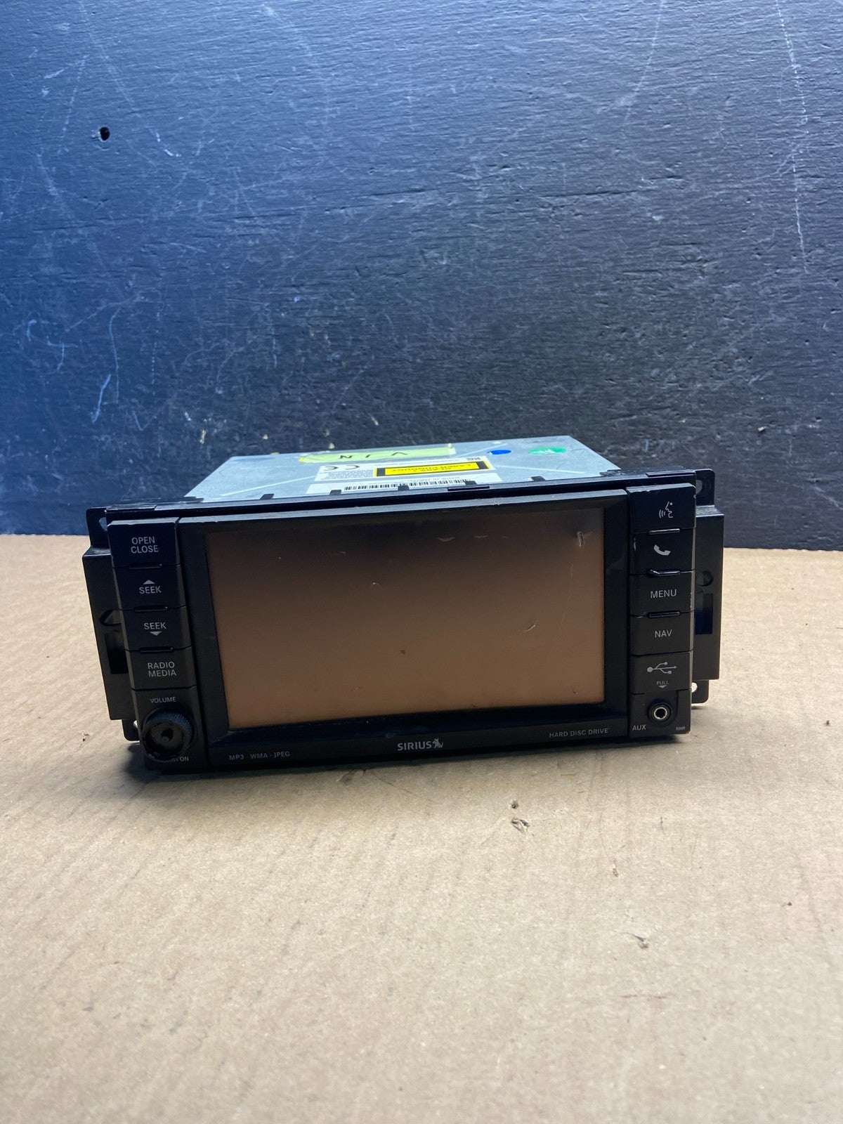 2011 2015 Jeep Dodge Chrysler Screen Display CD Player Satellite Radio AF9178 DG0