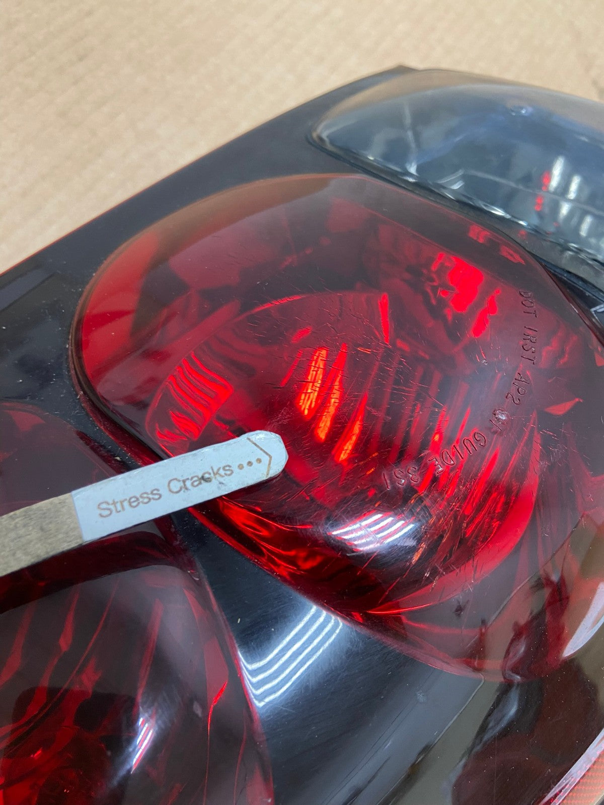 2002 to 2009 Chevrolet Trailblazer Left Driver LH Side Tail Light AI5682 LK4