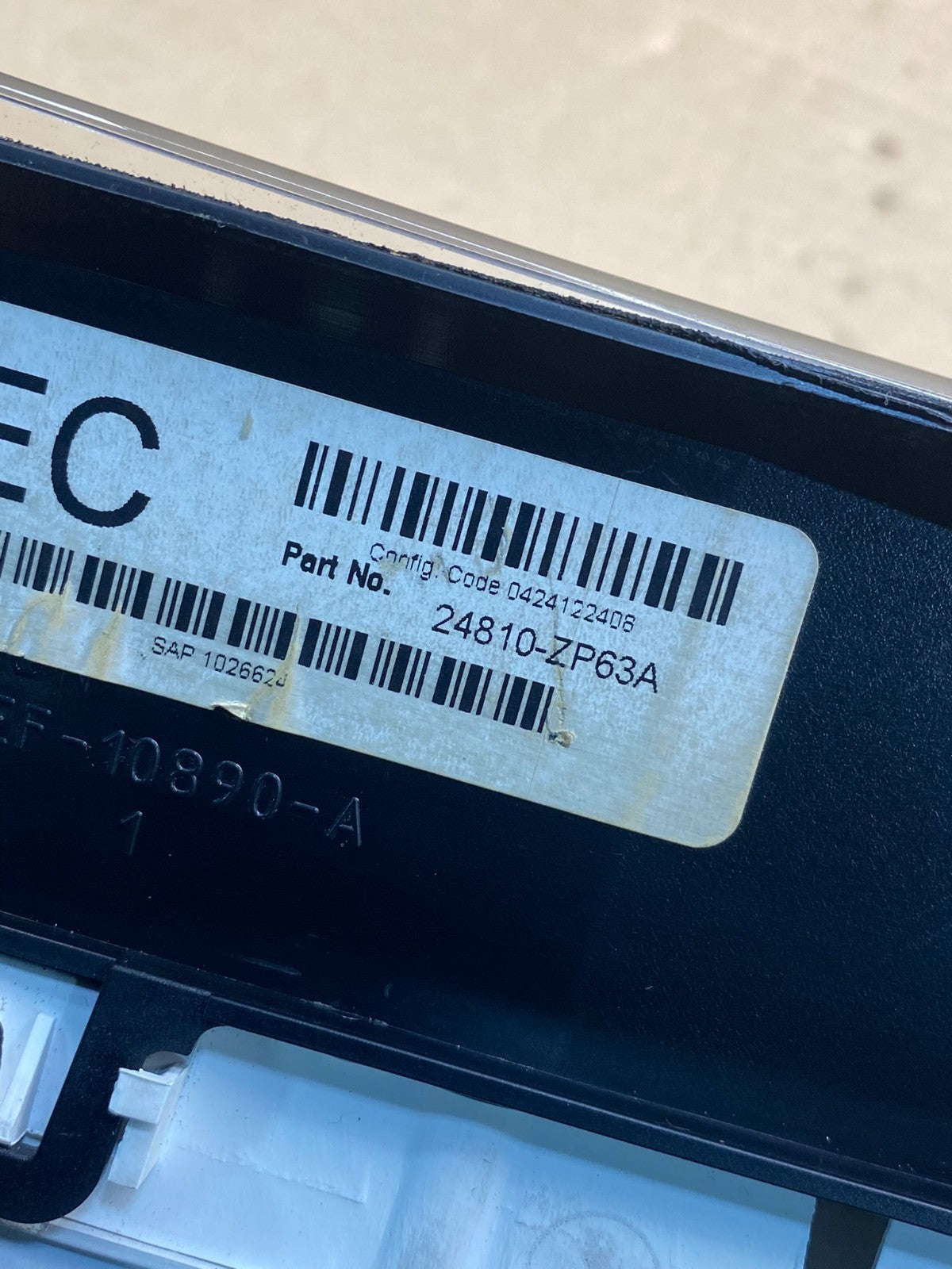 2006-2007 Nissan Pathfinder Xterra Cluster Speedometer Instrument AH9796 DW5