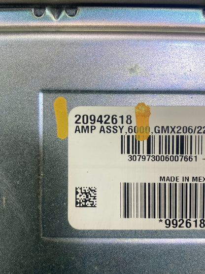 2008 to 2013 Cadillac CTS Stereo Audio Amplifier 20942618 ac4501 DG2