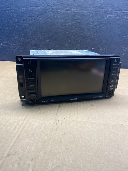 2011 2014 Jeep Dodge Chrysler Screen Display CD Player Satellite Radio ad1549 DG0