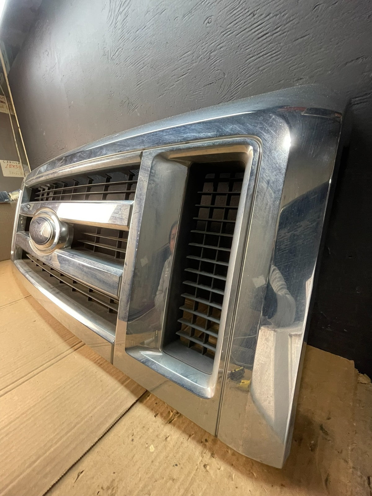 2008 to 2014 Ford Econoline E150 E250 Front Upper Chrome Grill Grille ac5330 DG2