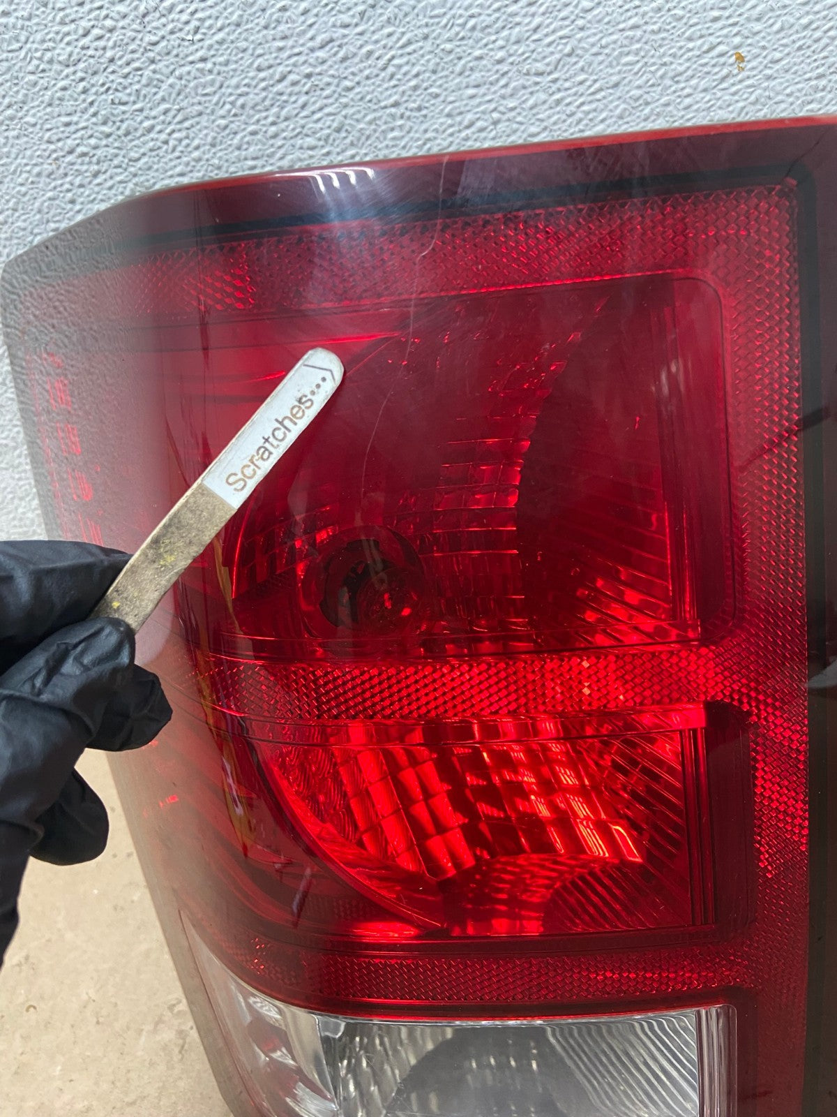 2007 to 2010 Jeep Grand Cherokee Left Driver Lh Tail Light AG5404 LK3