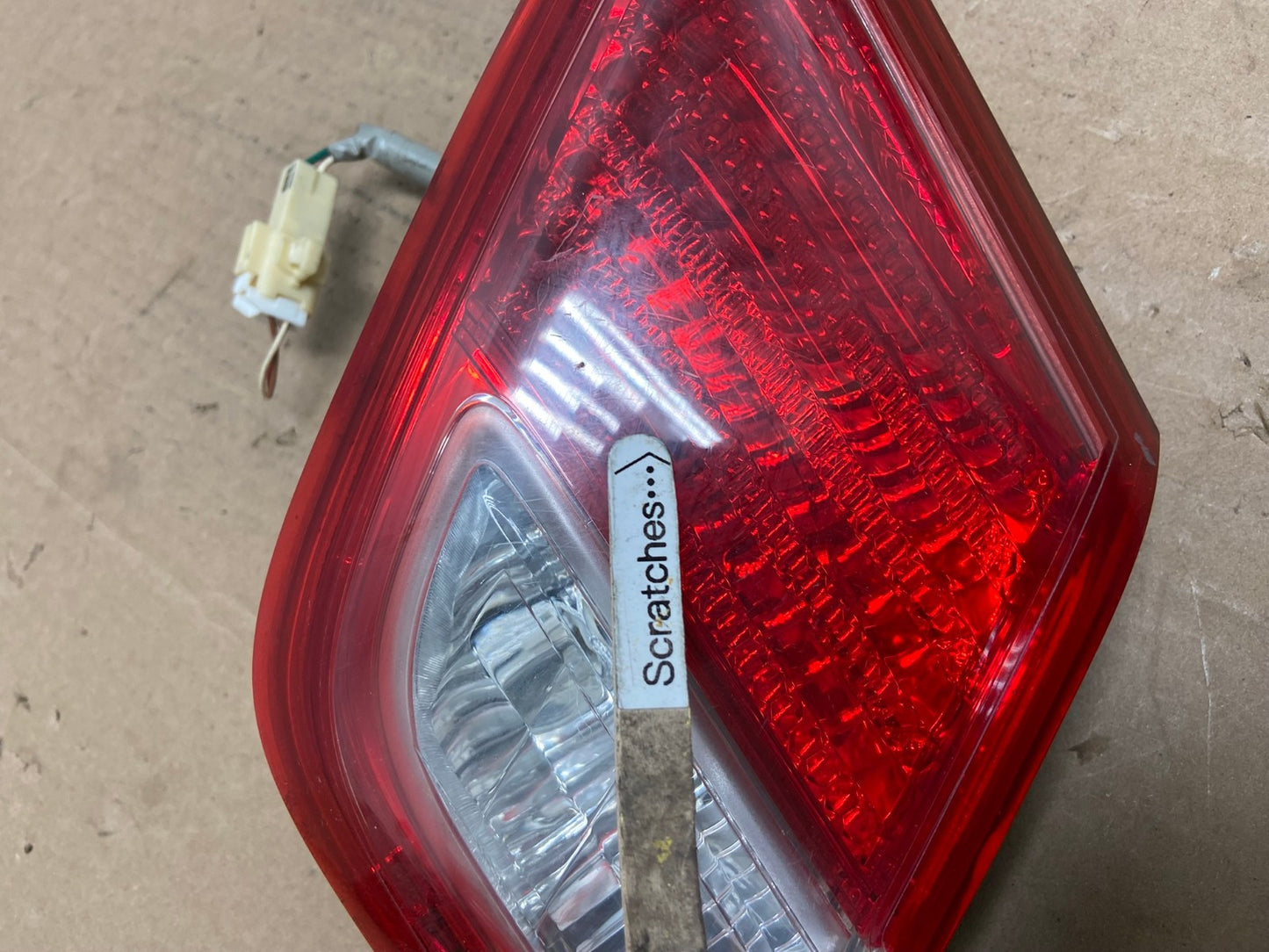 2007 2008 2009 Toyota Camry Left Driver Tail Light Trunk Lid Inner AC5712 LK3