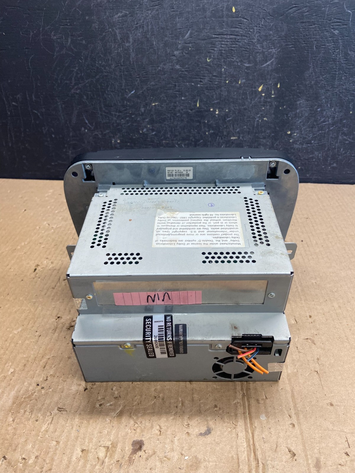 2004 2005 2006 Mercedes S430 S500 Radio Navigation Screen Display ae4067 DG3