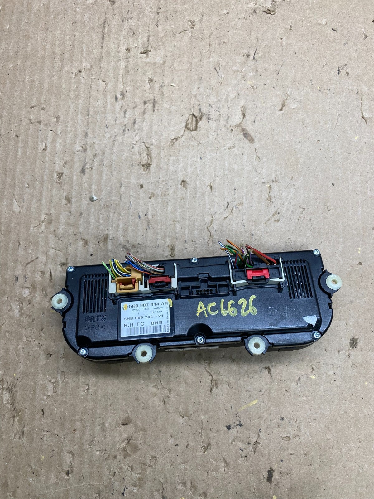 2009 - 2012 Volkswagen CC Center Climate Control Panel AC Heater X5976 DG3