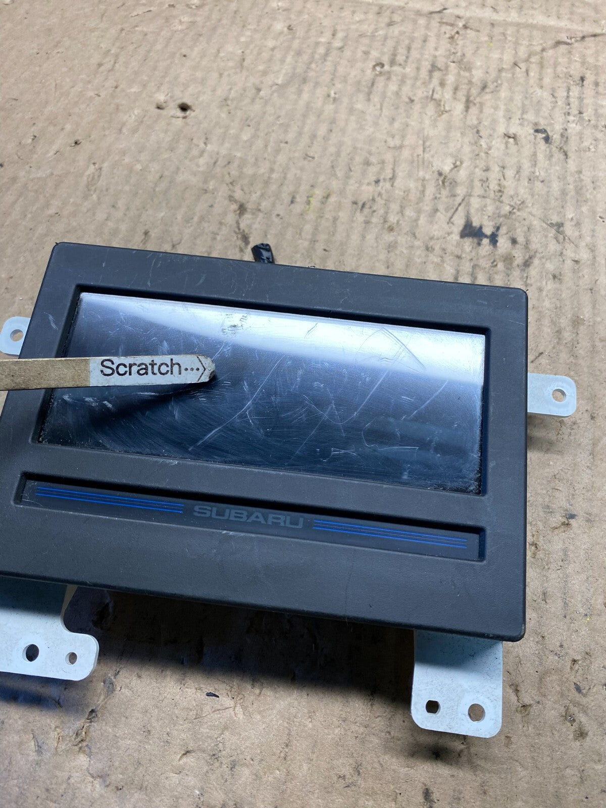 2008 2014 Subaru Tribeca Radio Player Information Screen Display O7058 PS1