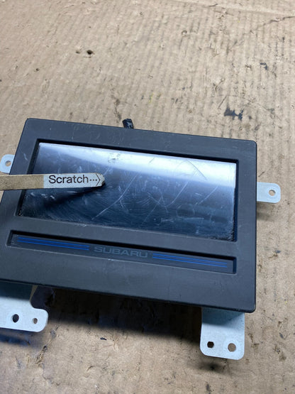 2008 2014 Subaru Tribeca Radio Player Information Screen Display O7058 PS1