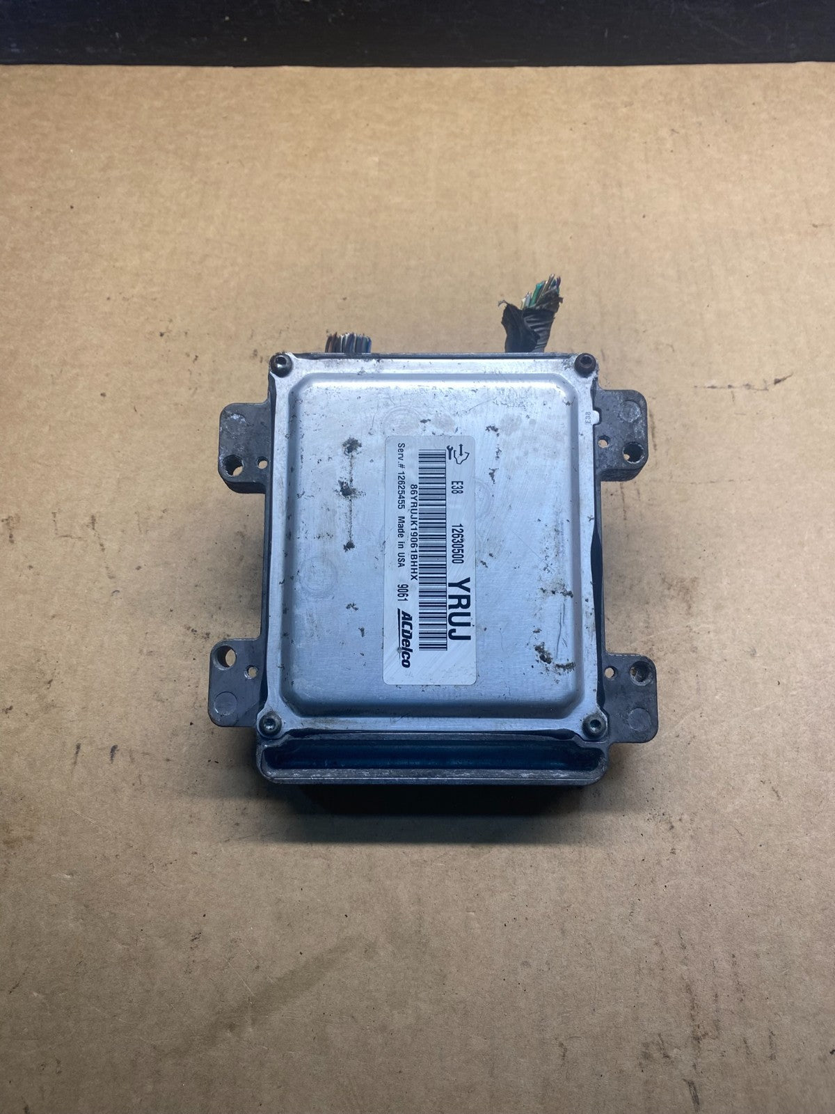 2009 Chevrolet Silverado Engine Control Module ECM ECU AH7179 DW1