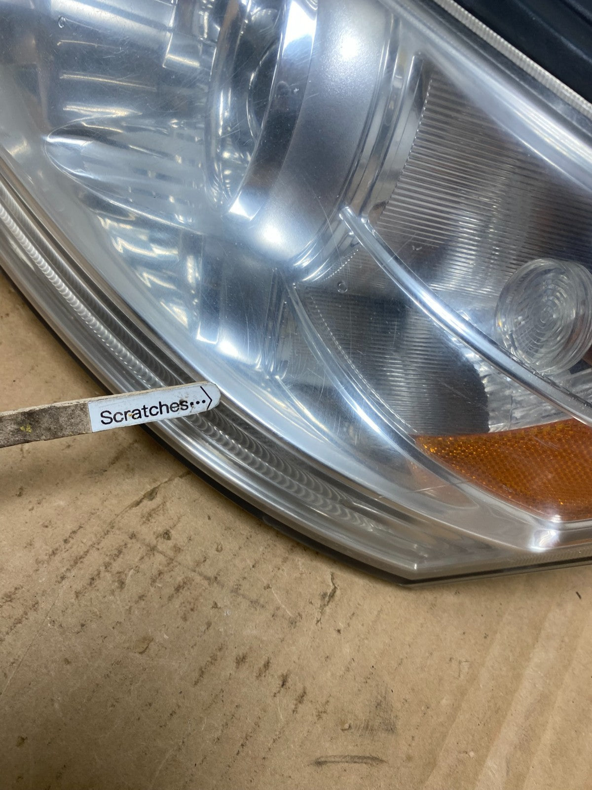 2009 - 2010 Hyundai Sonata Left Driver LH Side Headlight Halogen AD2668 DW3