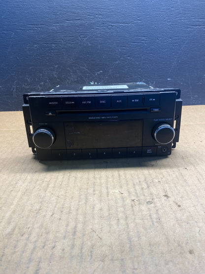 2007-2012 Chrysler Dodge Jeep Ram Radio CD MP3 AUX Receiver AC2785 DG0