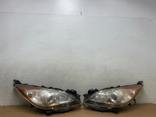 2010-2013 Mazda 3 Halogen Left+Right Side Headlights V3064 DW0