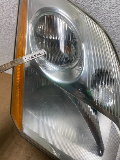 2007-2009 Nissan Sentra Halogen Right Passenger RH Side Headlight AD6250 DW3