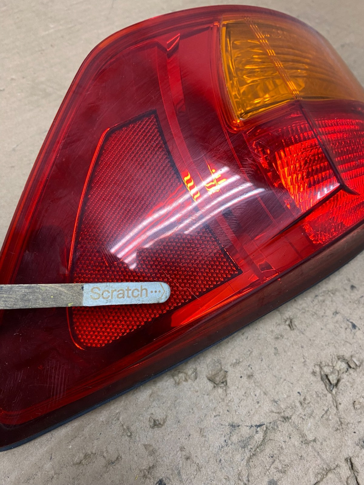 2006-2008 Lexus IS250 Right Passenger Rh Side Outer Tail Light OEM W2834 DW4