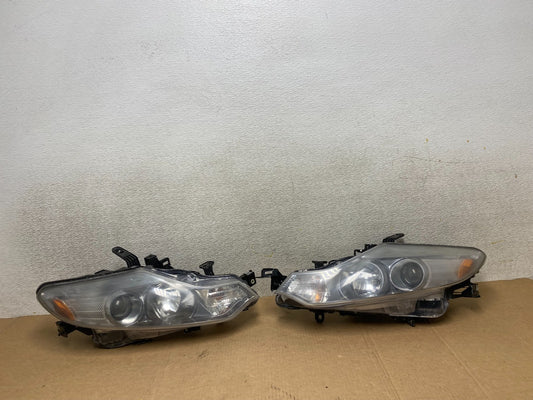 Halogen 2011 2012 2013 2014 Nissan Murano Headlights Left+Right W8398 DW0