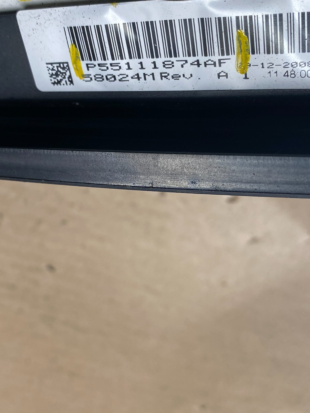 2009-2013 Jeep Patriot Dash Climate Temperature Control Radio Bezel OEM S2640 DG5