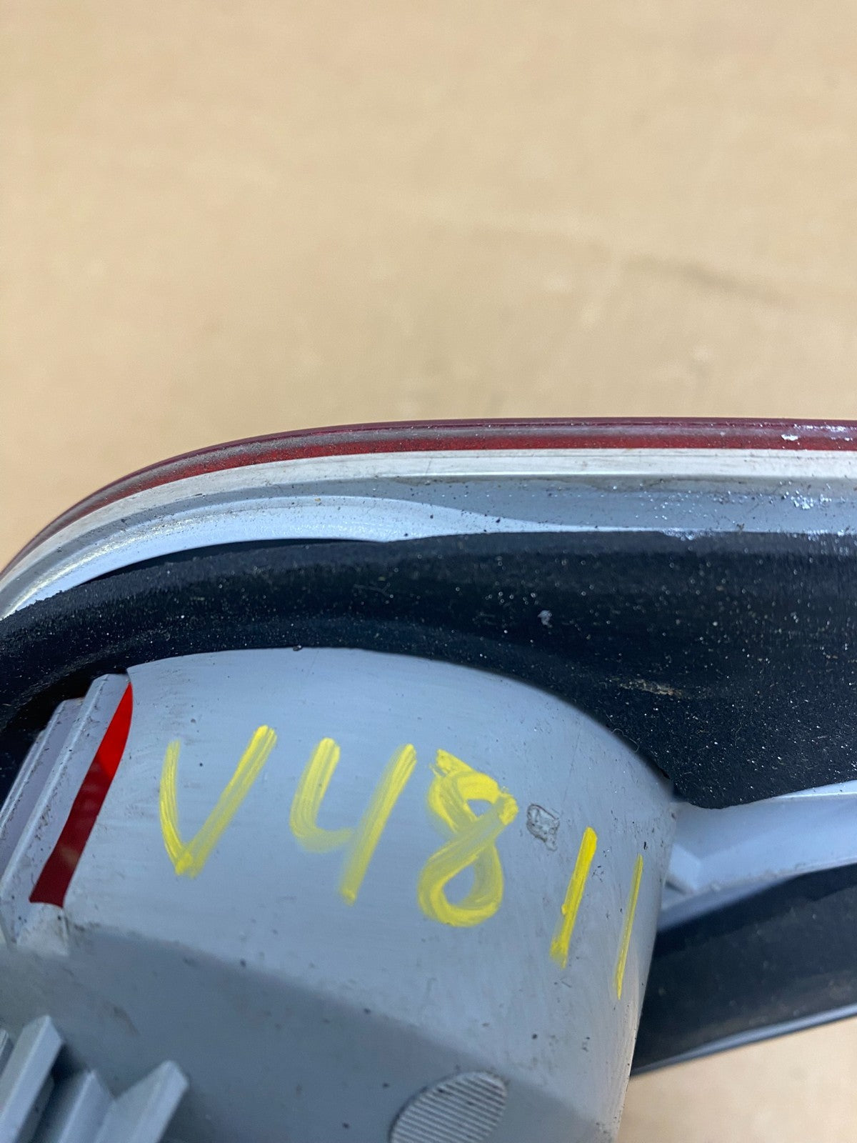 2004 2005 2006 Bmw X3 Left Driver Lh Inner Tail Light V4811 DW5