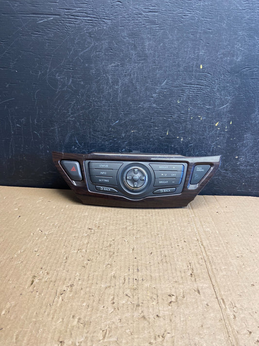 2013 to 2015 Nissan Pathfinder Information Display Control AE4149 DG0
