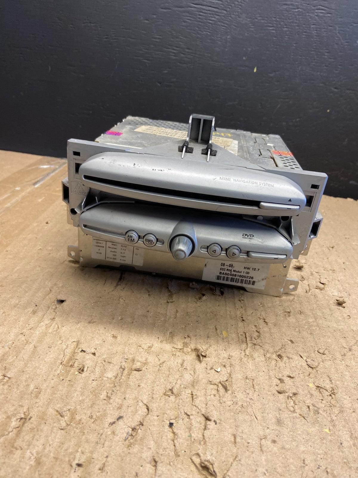 2008-2009 BMW Mini Cooper Clubman Info Radio Display  OEM AB5747 DG0