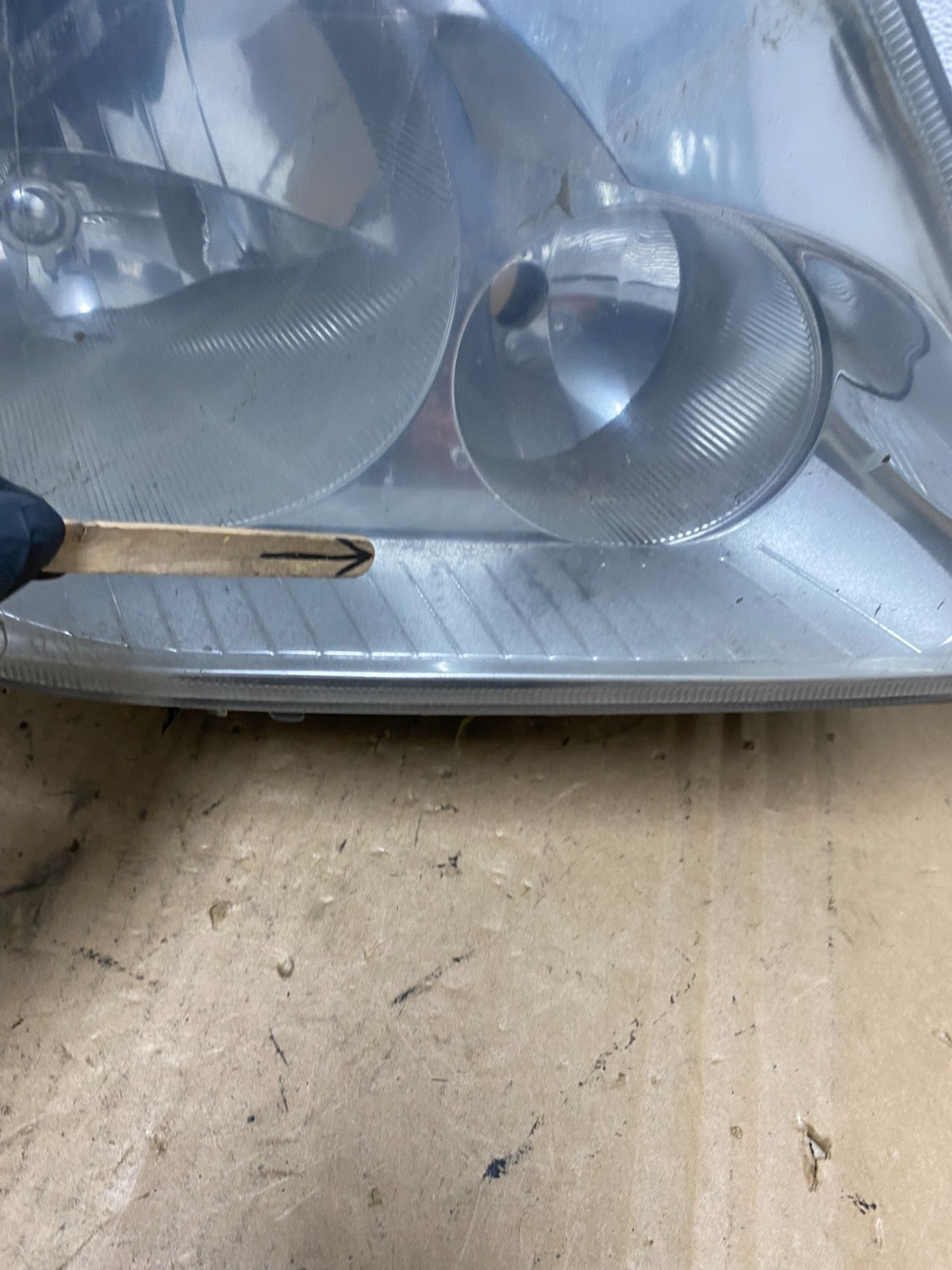 2007 to 2013 Mercedes Sprinter Headlight Right Passenger Halogen AD3180 DW5