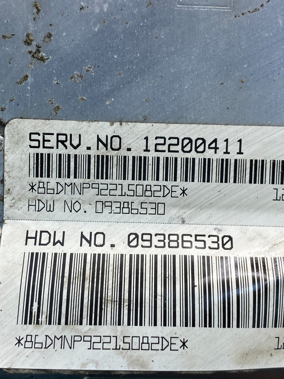 2001-2002 Silverado Tahoe Engine Computer Module 12200411 ECM ECU AH7238 DW2