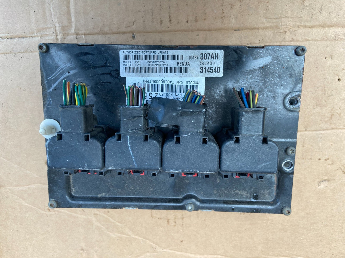 2008 Jeep Grand Cherokee Commander 4.7L Engine Computer ECU ECM AD2930 DG0