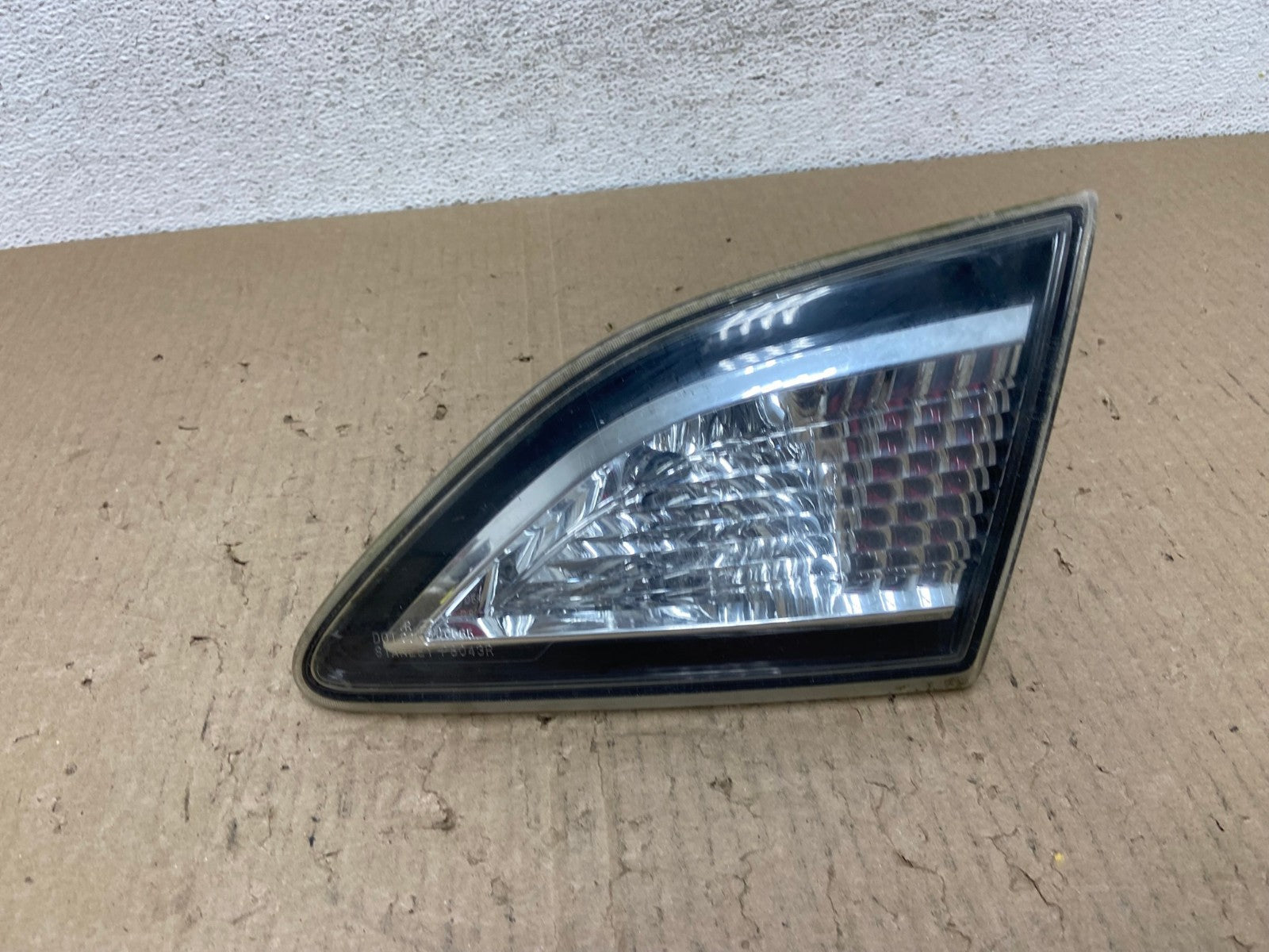 Sedan 2010-2013 Mazda 3 Right Passenger RH Side Inner Tail Light AE9830 LK0