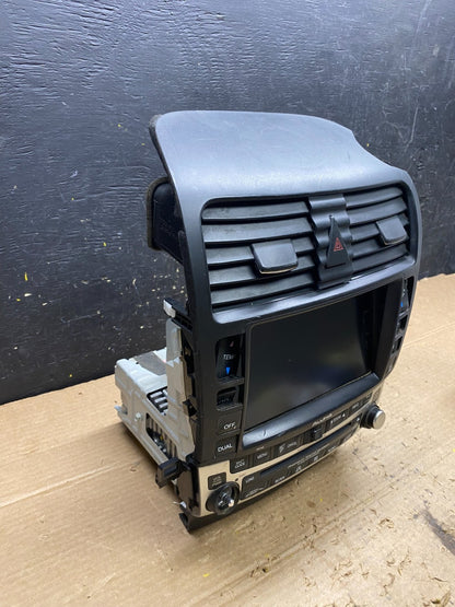 2006 2008 Acura TL Screen Display Navigation Radio Climate Control OEM W9760 DG2