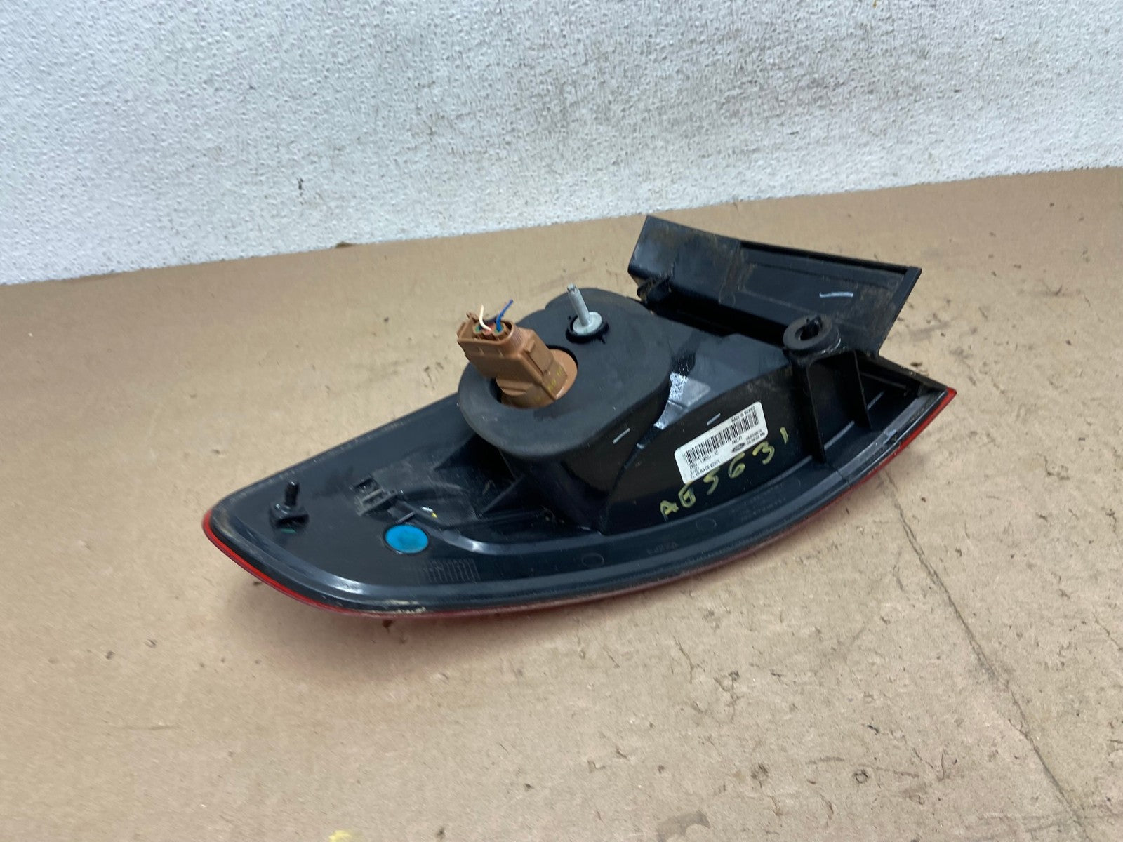 2011-2013 Ford Fiesta Sedan Right Passenger RH Side Tail Light AG5631 LK5