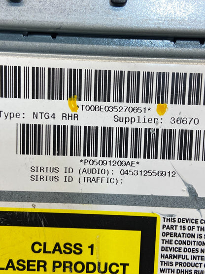 2009 2014 Jeep Dodge Chrysler Screen Display CD Player Satellite Radio AE4561 DG6