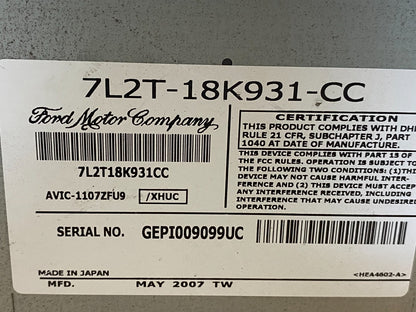 2006 - 2008 Ford Expedition Explorer Radio CD Player AM/FM AE6378 DW6