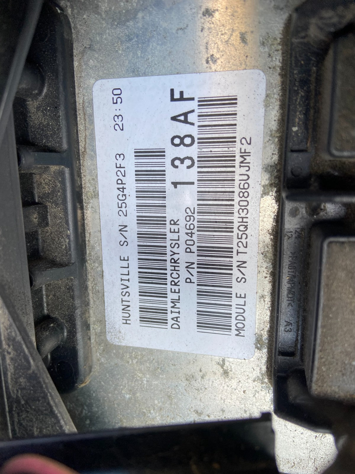 2007 Jeep Grand Cherokee Fuse Box Multi-Function Relay Module Bcm AD2919 DG2