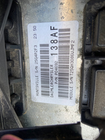 2007 Jeep Grand Cherokee Fuse Box Multi-Function Relay Module Bcm AD2919 DG2
