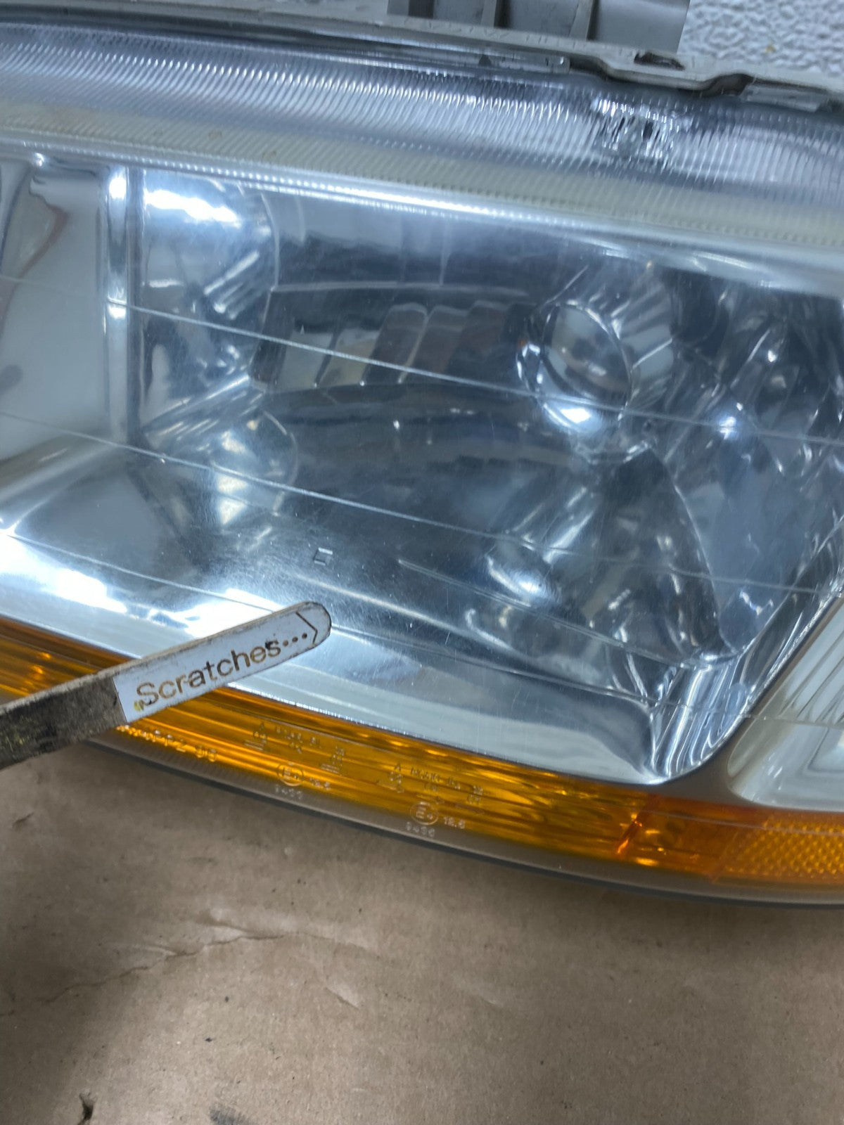 1998 to 2002 Honda Accord Left+Right Set Side Headlights AI1004 DW4