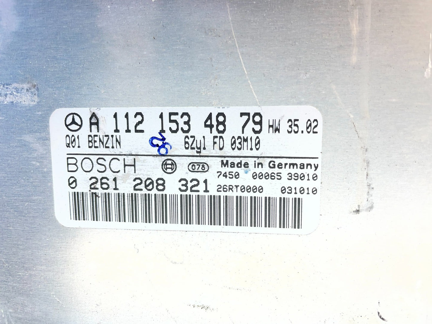 1999 to 2005 Mercedes E320 CLK320 Engine Control Unit ECU Module AC5373 DG2