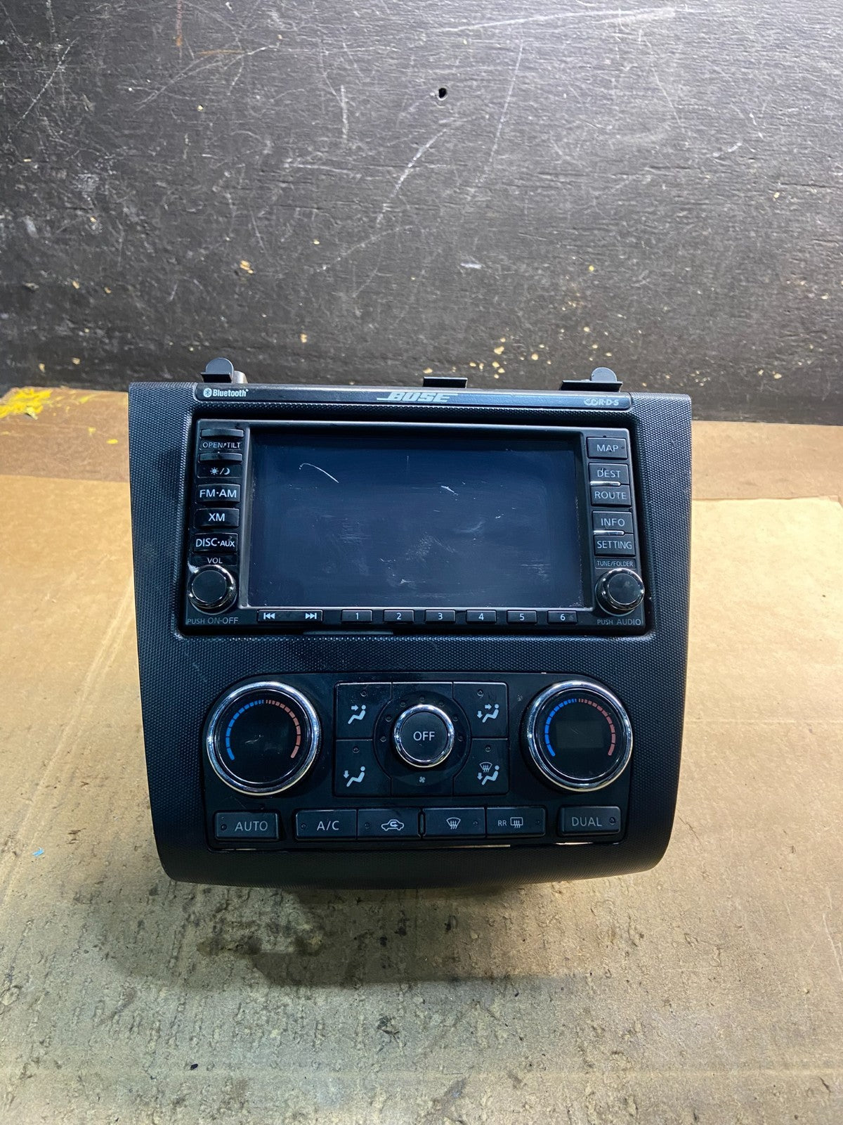2011 to 2013 Nissan Altima Radio Cd Mp3 Player AUX Port Climate Control Y4189 DG0