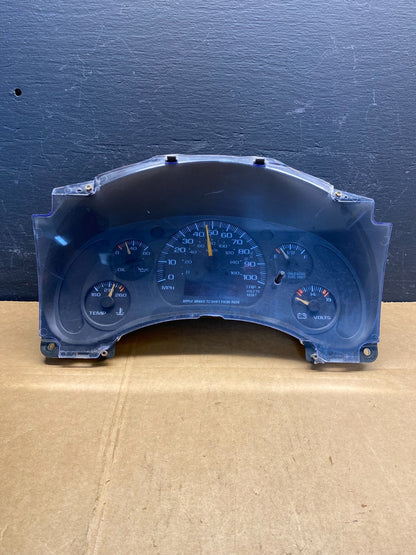 2000 to 2005 Chevrolet Astro Cluster Gauge Speedometer ECM AD3676 DG0