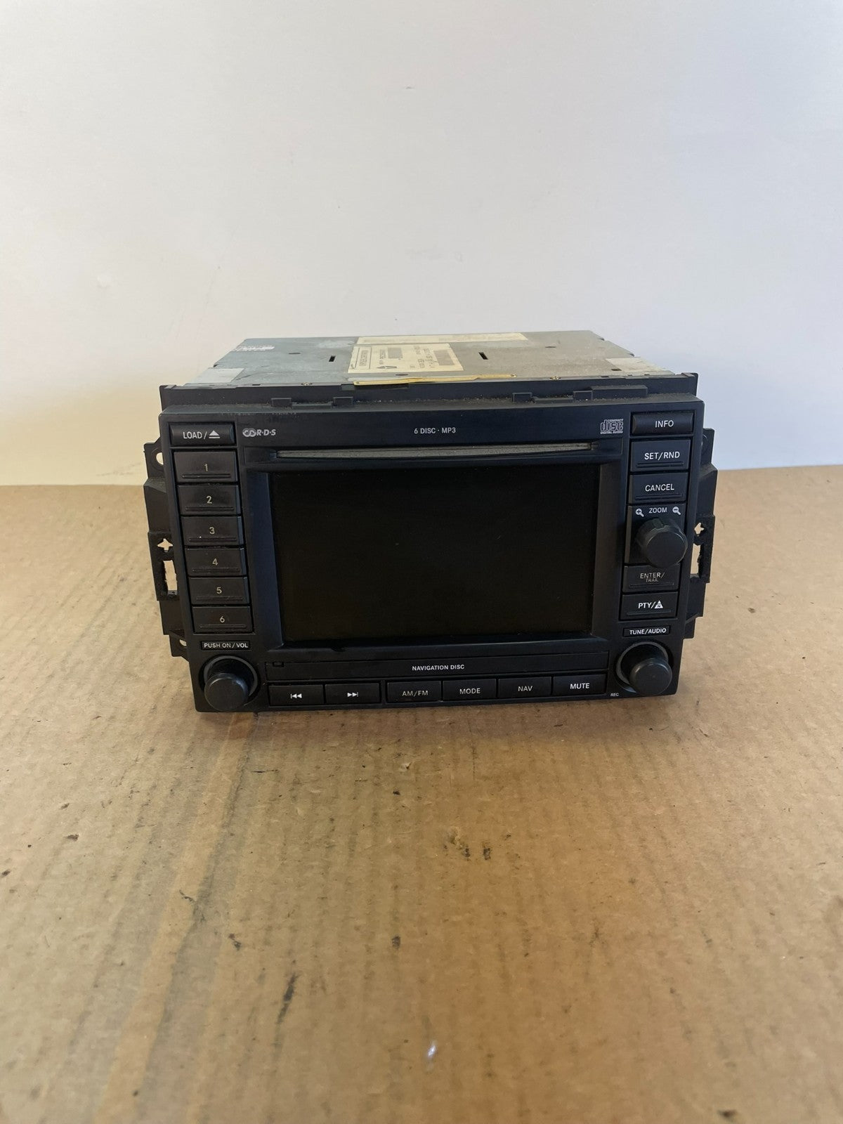 2005 2007 Jeep Dodge Chrysler Screen Display CD Player Satellite Radio af5577 DG0
